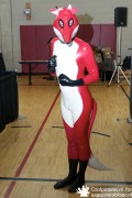 Me in the rubber fox outfit